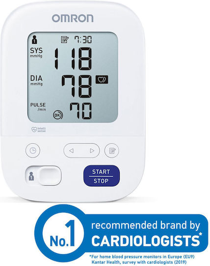 Omron M3 Electronical Blood Pressure Monitor Arm with Arrhythmia Detection HEM-7155-E