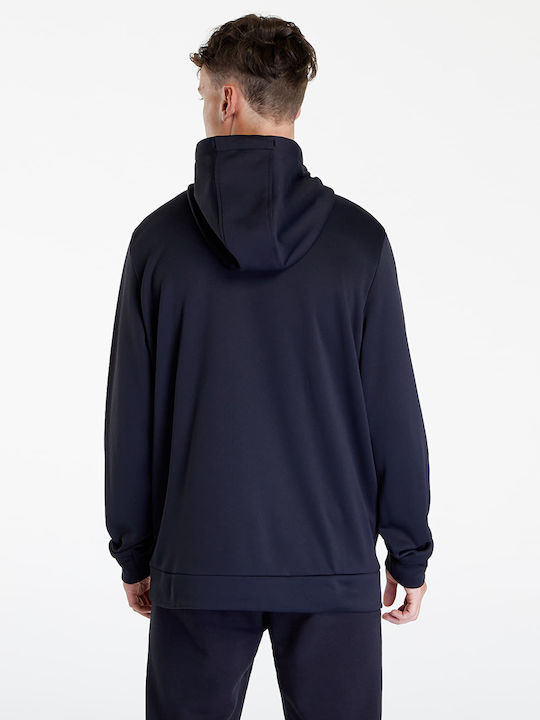 Sweatshirt With Hood Black