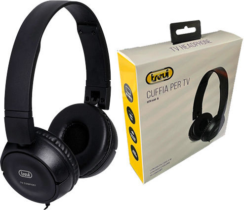 Trevi 649 Ενσύρματα On Ear Ακουστικά Μαύρα