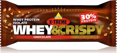 Inkospor X-Treme Whey & Crispy Bar Bar Protein with Flavor Chocolate 50gr