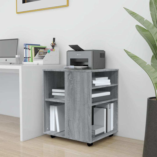 Bibliothek Grau 60x53x72cm