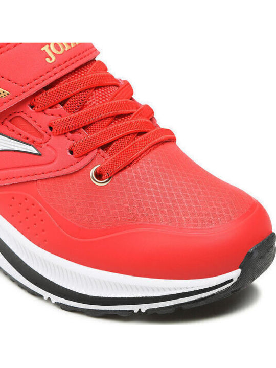 Ferro Jr Παιδικά Sneakers με Σκρατς Κόκκινα