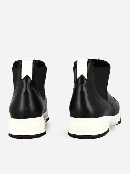 Leather Women's Chelsea Boots Black