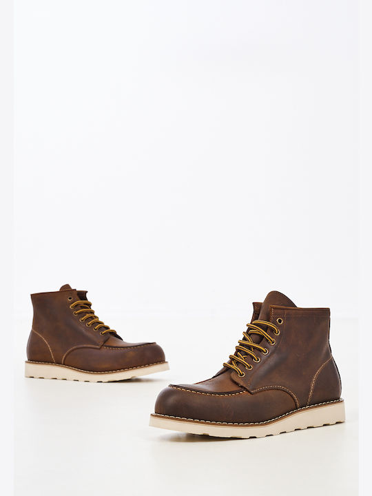 Leder Braun Stiefel Anatomisch