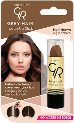 Golden Rose Gray Hair Touch Up Stick Stick de Păr fără amoniac 06 maro deschis 5.2gr