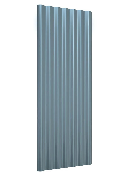 vidaXL Γαλβανιζέ Πάνελ Οροφής Π100xΒ36cm