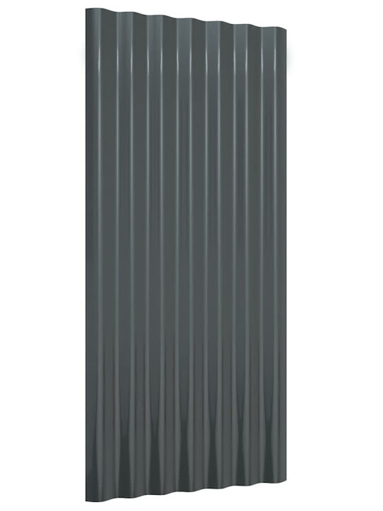 vidaXL Γαλβανιζέ Πάνελ Οροφής Π80xΒ36cm