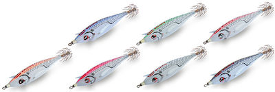 DTD Ballistic White Killer 3.0B Squid Jigs 9buc/14.2gr Negru