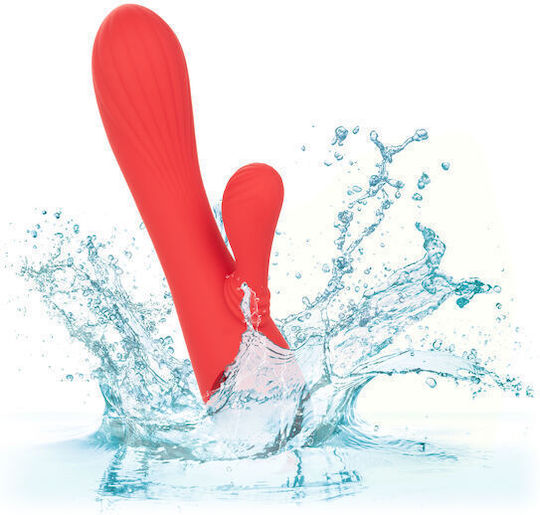 Calexotics Palisades Passion Vibrator Rabbit 11.5cm Red