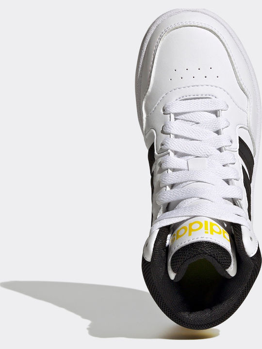 Hoops Mid 3.0 Παιδικά Sneakers High Λευκά