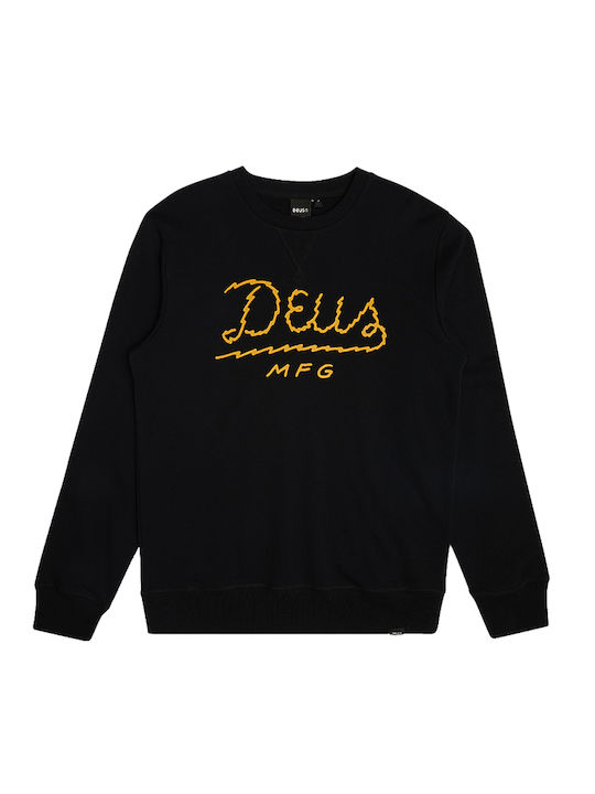 Deus Ex Machina Herren Sweatshirt Schwarz