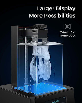 Creality3D Halot-One Pro CL-70 Αυτόνομος 3D Printer Ρητίνης με Σύνδεση Wi-Fi και Card Reader