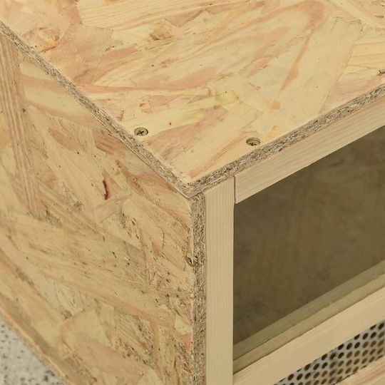 vidaXL Ενυδρείο Ερπετών Καφέ 60x30x30cm