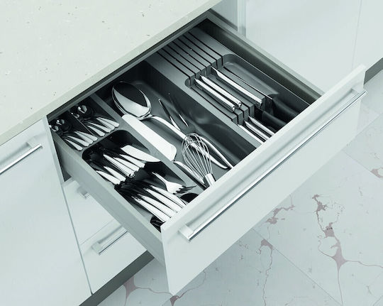 TnS Drawer Cutlery Tray Plastic 39x38x5cm White