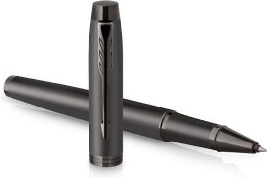 Parker Parker IM Monochrome Titanium Rollerball Kugelschreiber Blau Personalisierung