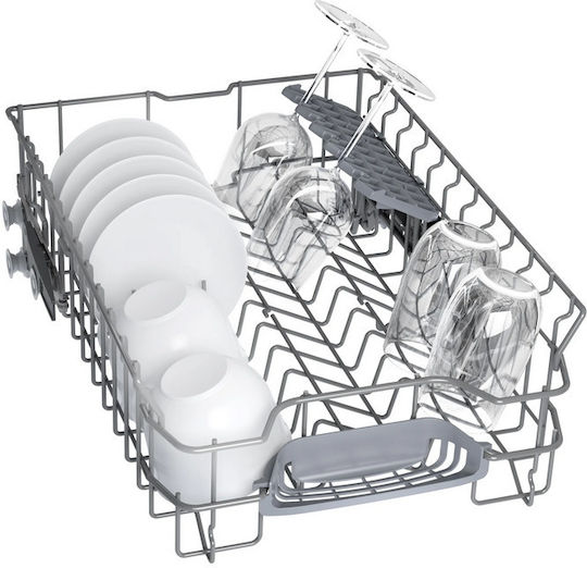 Pitsos Freistehender Geschirrspüler mit Wi-Fi für 10 Gedecke B45xH84.5cm Inox