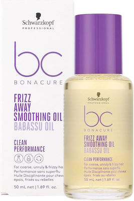 Schwarzkopf Bonacure Frizz Away Λάδι Μαλλιών για Λείανση 50ml