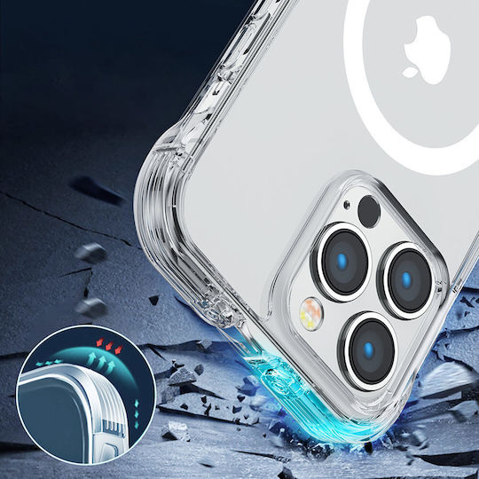 Joyroom Back Cover Silicone Magnetic Transparent (iPhone 14 Pro)