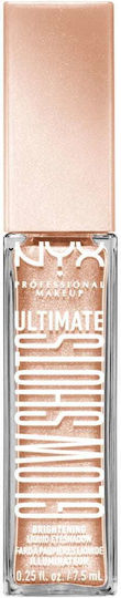NYX Professional Makeup Ultimate Glow Shots Eye Shadow in Liquid Form 05 Highkey Lychee 7.5ml