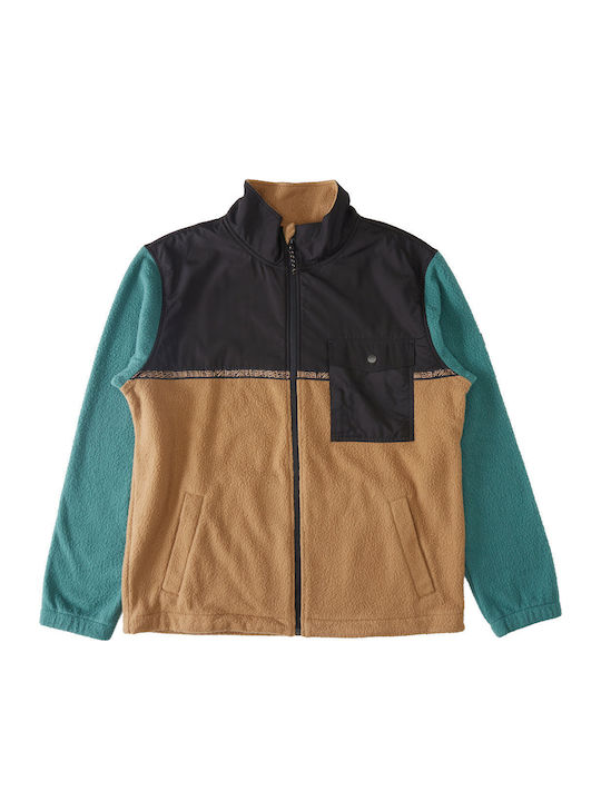 Boundary Men's Fleece Cardigan Multicolored