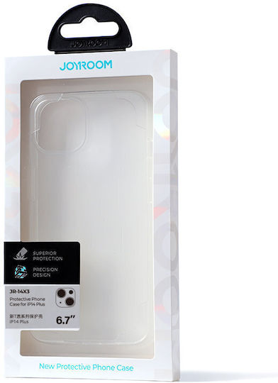 Joyroom 14X Задна корица Силикон Прозрачен (iPhone 14 Plus)