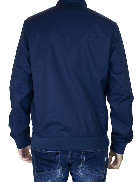 Celio Bucotton Men's Bomber Jacket Blue