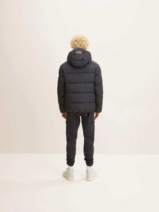 Tom Tailor Winter Jacket Puffer Black