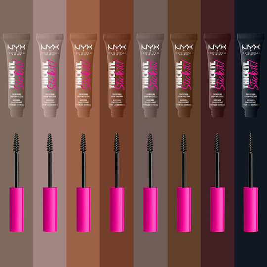 NYX Professional Makeup Thick It Stick It Mascara for Eyebrows 07 Espresso 7ml