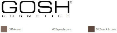 Gosh Brow Shape & Fill Eyebrow Pencil 003 Dark Brown