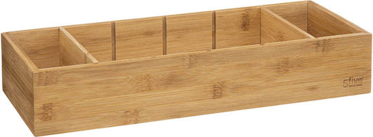 5Five Countertop Organizer Case F-V Tidy Smart Brown