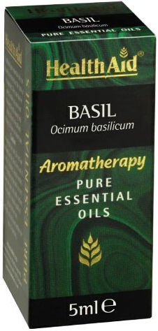 Health Aid Pure Essential Βιολογικό Αιθέριο Έλαιο Βασιλικός 5ml