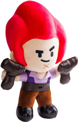 PMI Plüsch Brawl Stars - Κόκκινα Μαλλιά Rotes Haar 30 cm für 4+ Jahre