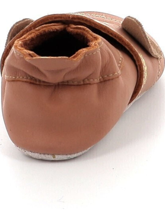 Bobux Baby Hausschuhe Braun