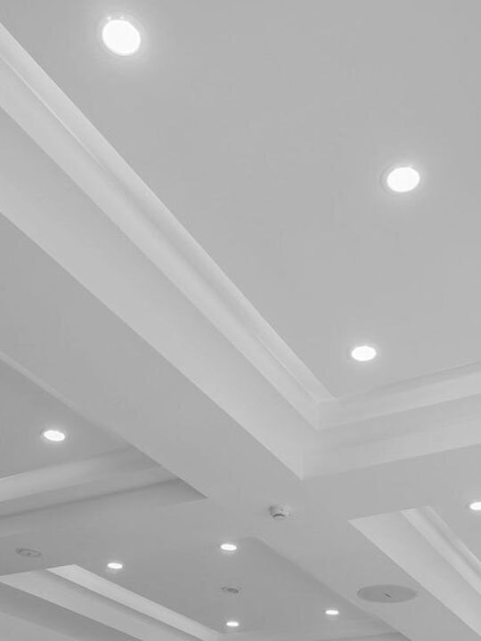 V-TAC Στρογγυλό Χωνευτό LED Panel 40W με Ψυχρό Λευκό Φως 6500K