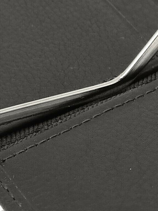 Кожен Мъжки Портфейл С RFID Черен