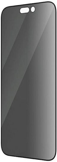 PanzerGlass Ultra-Wide Fit Privacy Antibacterial Full Face Tempered Glass Black (iPhone 14 Pro)