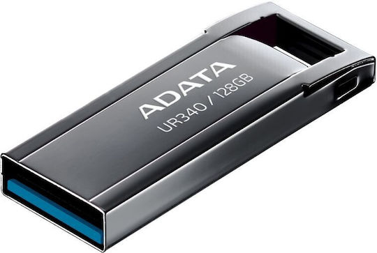 Adata UR340 128GB USB 3.2 Stick Ασημί