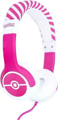 OTL Pokemon Pokeball Kabelgebunden Kinder Am Ohr Kopfhörer Rosa