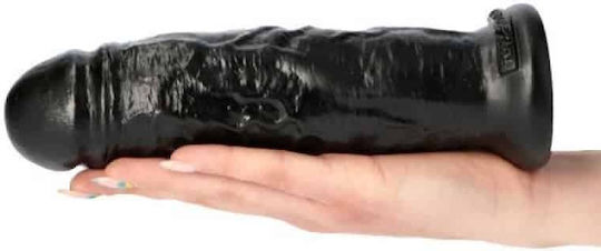 Toyz4lovers Made In Italy Diego Glass Dildo With Suction Cup Black 21cm