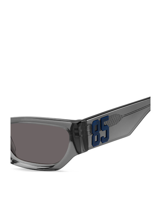 Tommy Hilfiger Women's Sunglasses with Gray Plastic Frame and Gray Lens TJ0093/S KB7/IR