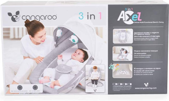 Cangaroo Ηλεκτρικό Relax Μωρού Axel Green για Παιδί έως 9kg