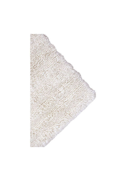 Lorena Canals Kids Woolen Rug Dunes Sheep 80x140cm White