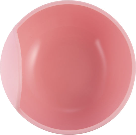 Canpol Babies Παιδικό Μπωλ Φαγητού από Σιλικόνη Suction Pink