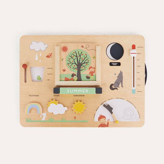 Tender Leaf Toys Μετεωρολογικός Σταθμός Educational Game Knowledge made of Wood for 3+ years Years Old