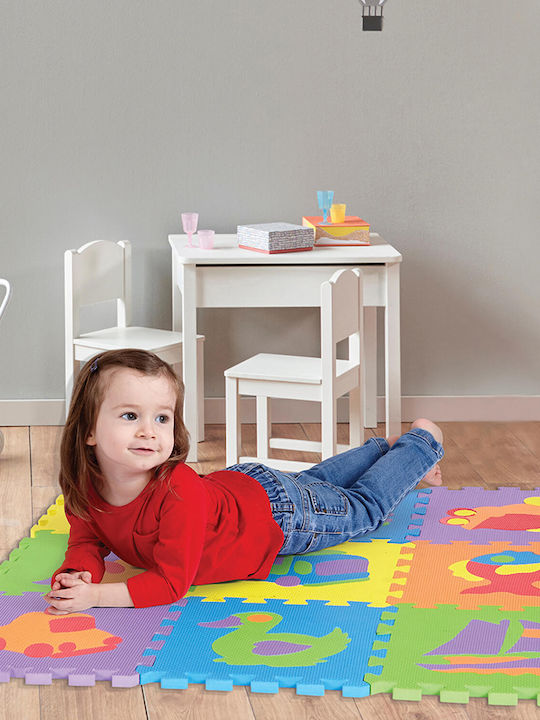 Edushape Εκπαιδευτικό Παιδικό Παζλ Δαπέδου 10τμχ