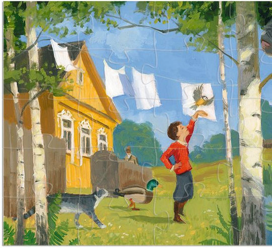 Kids Puzzle Peter and the Wolf for 5+ years+ Years 50pcs Djeco