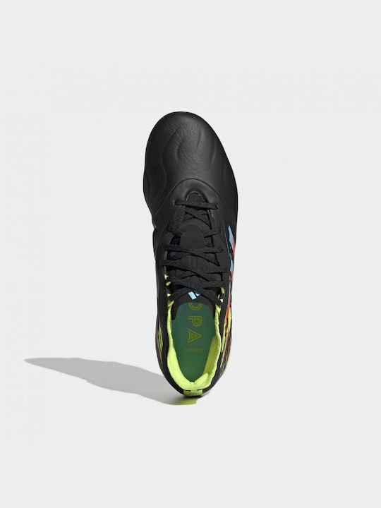 adidas Copa Sense.2 Fußballschuhe mit Stollen Core Black / Bright Cyan / Team Solar Yellow