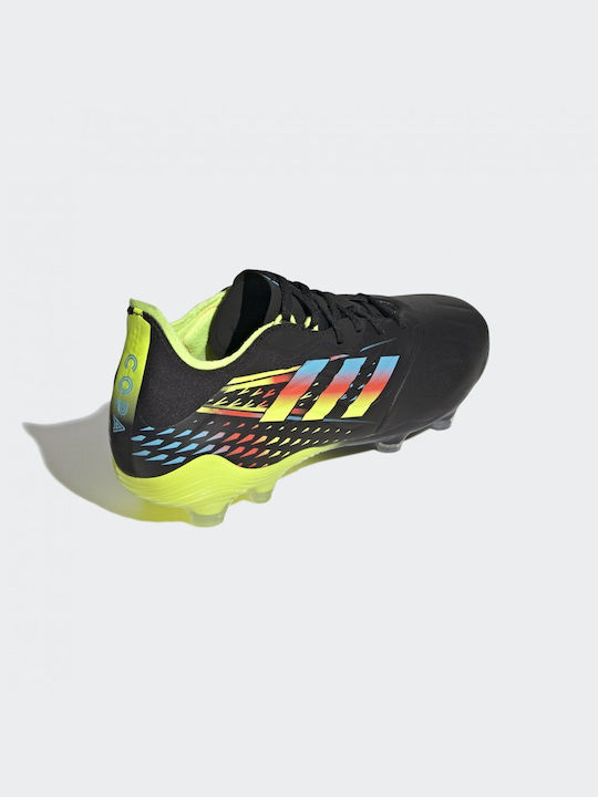 adidas Copa Sense.2 Fußballschuhe mit Stollen Core Black / Bright Cyan / Team Solar Yellow