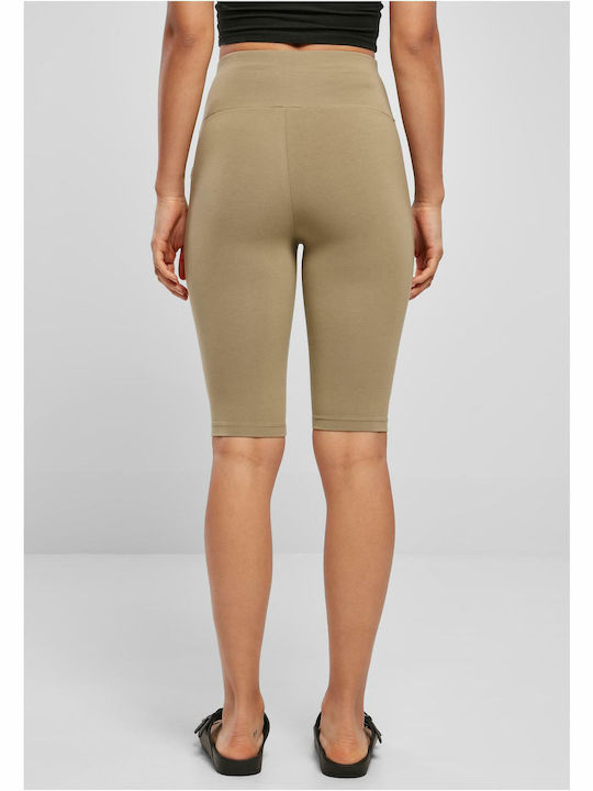 Urban Classics Frauen Fahrrad Leggings Khaki