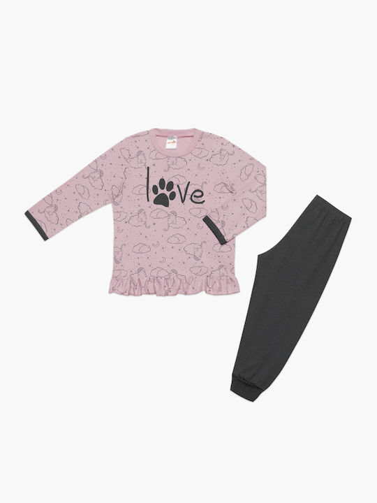 Minerva Kids' Pajamas Winter CATS Minerva Kids' Pajamas Winter CATS